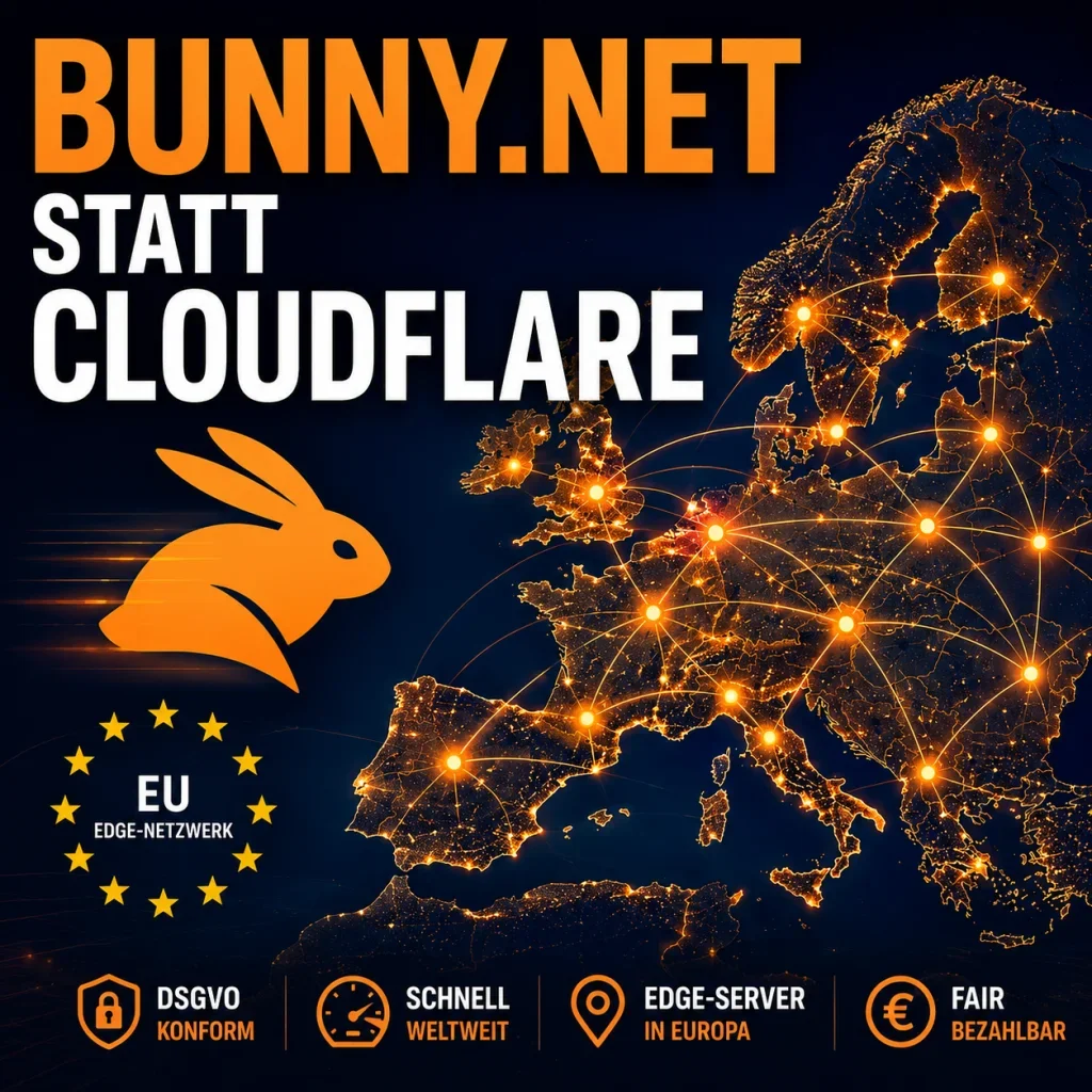 Bunny.net statt Cloudflare: EU-Hosting für statische Astro-Sites