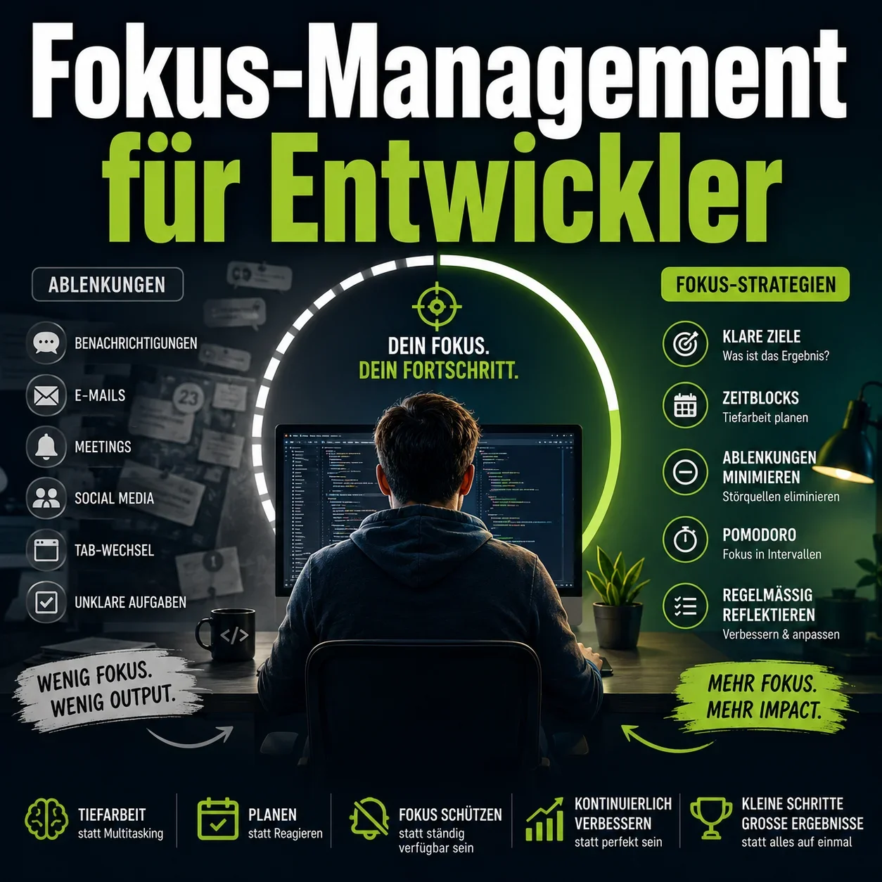 Fokus-Management für Entwickler: Warum Kanban allein nicht reicht