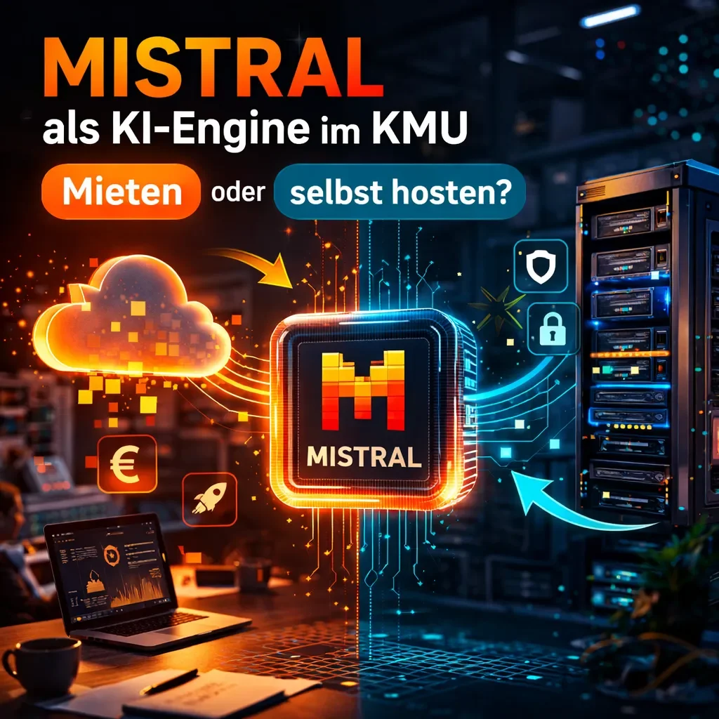 Mistral als KI-Engine im KMU: Mieten oder selbst hosten?