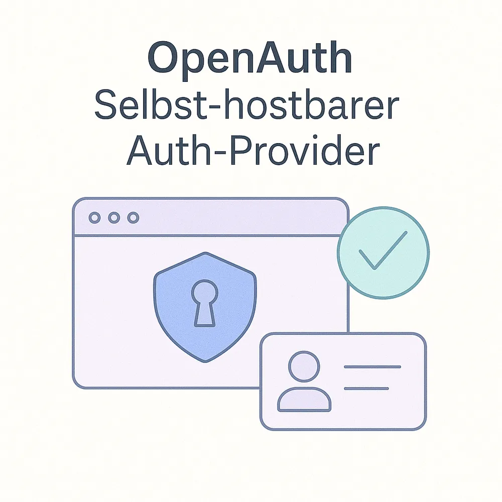 OpenAuth: Der selbst hostbare Auth-Provider für moderne Webanwendungen