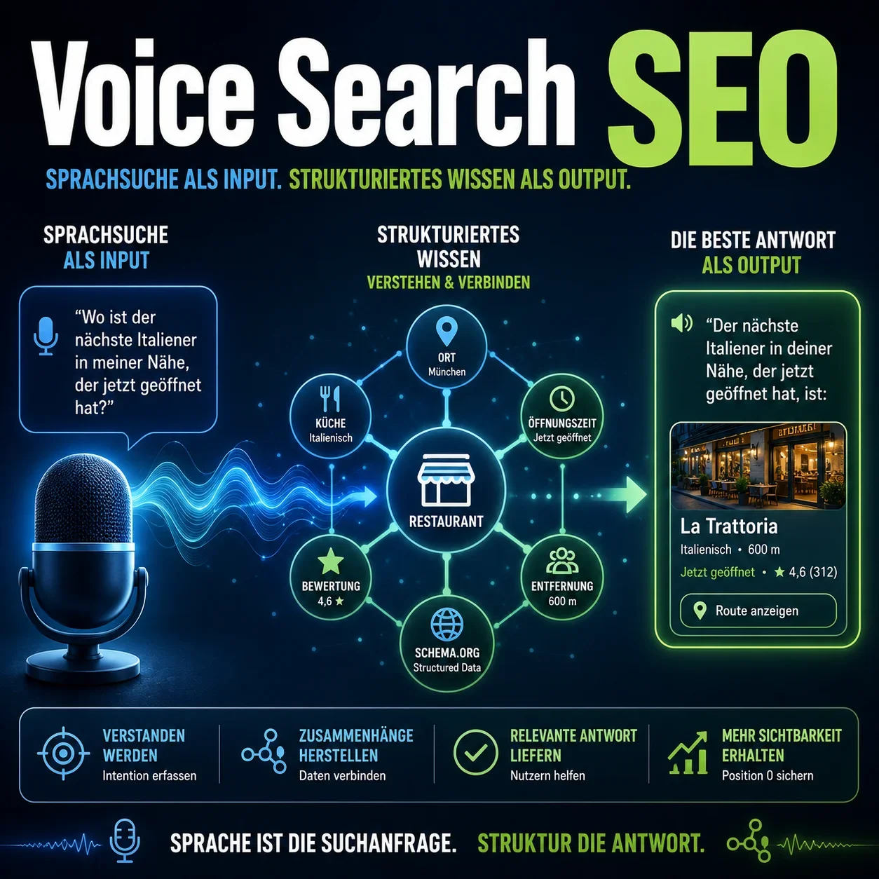 Voice Search SEO: Wie strukturierte Daten die Sprachsuche dominieren