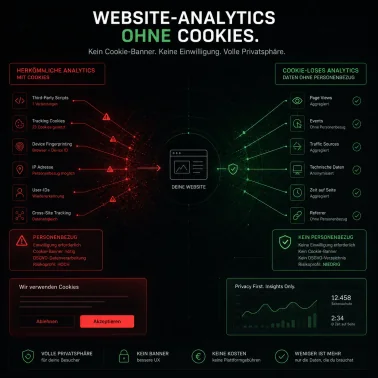 Website-Analytics ohne Cookies: Warum du keinen Cookie-Banner brauchst